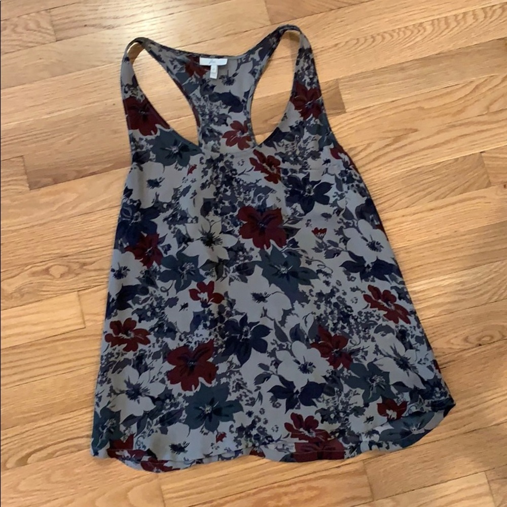 Joie Silk Floral Tank-Top size M